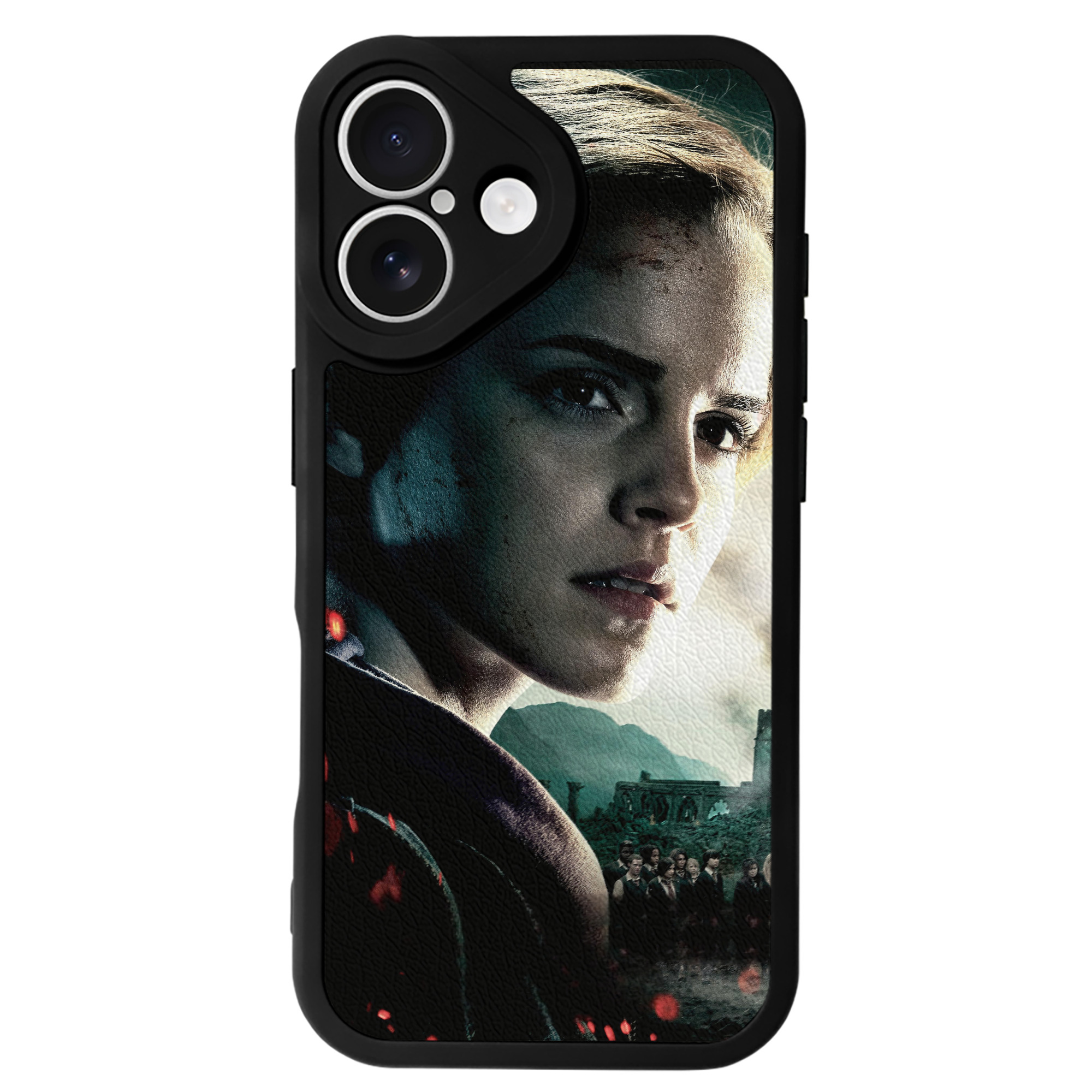（画像用） Harry Potter ハリー・ポッターシリーズ 【iPhone 16シリーズ対応】シリコンスマホケース（レザー調） 材質：シリコン